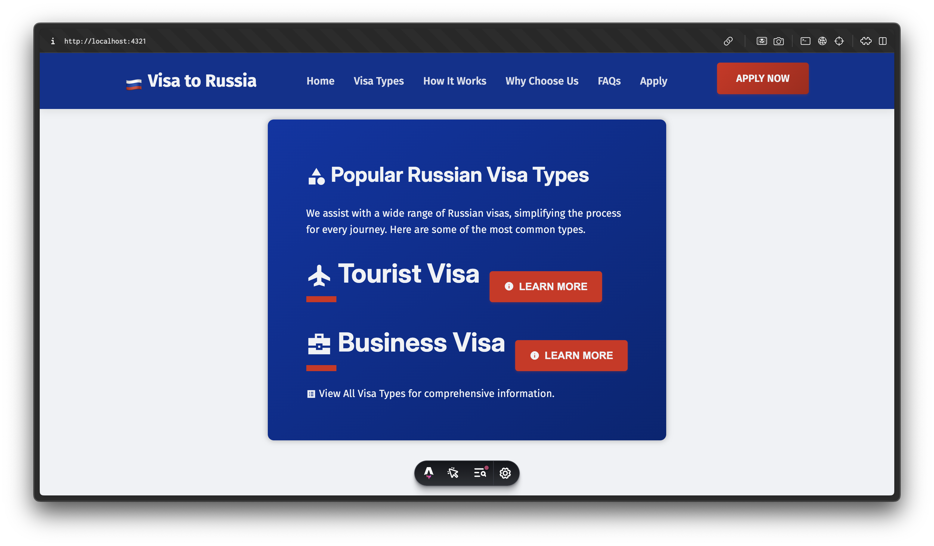Visa to Russia